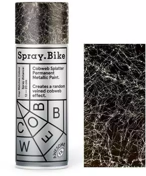 Spray.Bike Sprühlack 400 ml Awesome FX Cobweb Silber
