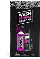 Muc Off 704283/851, Muc Off Wash Protect Dry Weather Lube Kit Cleaner Schwarz Black