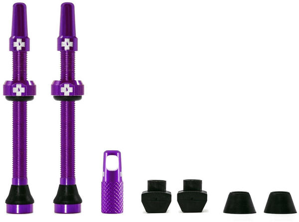 Muc-Off MTB & Road Tubeless Ventil Set 44mm purple