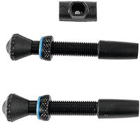 Milkit MKDV4, Milkit Aluminium Valves 2 Units Schwarz 45 mm Black / White