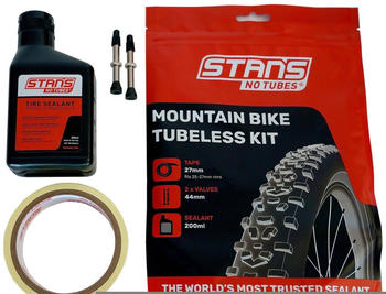 NoTubes Mountain Bike Tubeless Kit Tape / Valve / Tire Sealant 33 mm