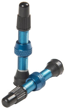 NoTubes Universal Alloy Valve - 35 mm blue