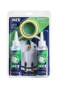 Joe's No-Flats Tubeless Ready Kit - Eco Sealant Neutral 48mm Valve Presta