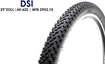 Sequential 29 Zoll DSI 54-622 MTB 29x2.1 29er Tire black