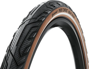 Continental nental Pure Contact 28" Faltreifen schwarz-braun-reflex 40-622 (28x1,5)