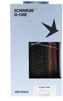 Fahrradreifen SCHWALBE "G-One R Pro Evo", schwarz, Fahrradreifen, 28 x 1,77