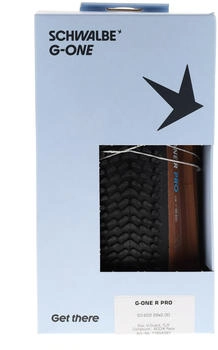 Schwalbe G-One R Pro 28x1.70 (45-622) Foldable/Race Pro,V-Guard/Addix Race/TLR transparent Sidewalls
