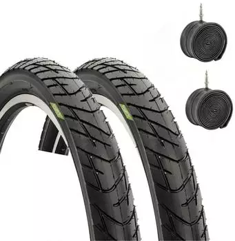 Ecovelò Inner Tube 26X2 (57-559) 2-Pack