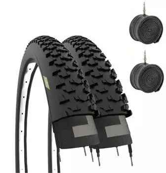 Ecovelò Inner Tube MTB 24X1.95 (50-507) 2-Pack (EBA24MBE)