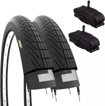 Ecovelò Inner Tube 16X1.75 (47-305) 2-Pack