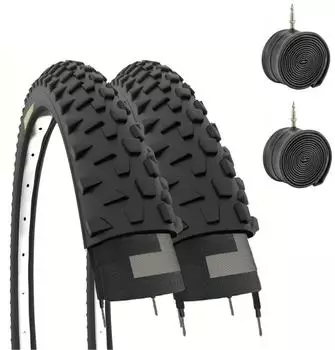 Ecovelò Inner Tube MTB 26X2.10 (54-559) 2-Pack (EBA26MCE)