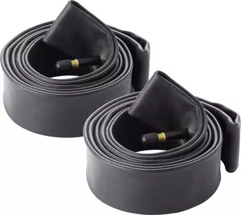 Fischer Fahrradschlauch X2 50/62-622 AV 28/29 Zoll breit, Doppelpack