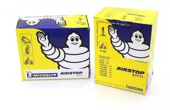 Michelin Airstop Motorrad-Schlauch 19" TR4-Ventil 2.50/3.00-19 (390115)