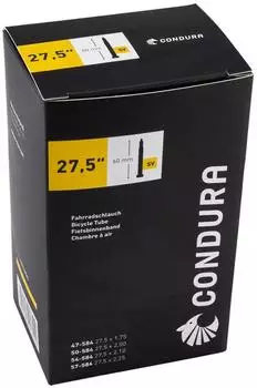 Condura Fahrradschlauch 27,5 x 2,60 Sclaverandventil 60mm (495084)