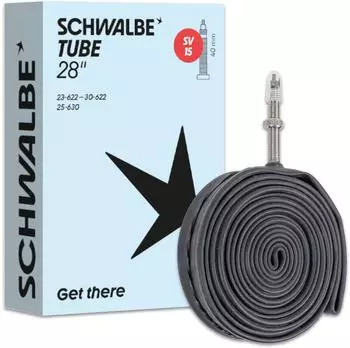 Schwalbe SV15 Fahrradschlauch 700c 23/30-622/630 Rennventil 40mm (10463213)