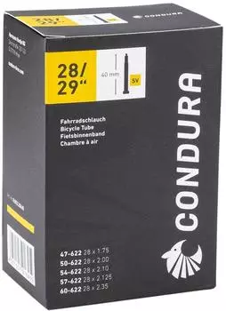 Condura Fahrradschlauch 27,5" x 2,60 Sclaverandventil 40mm (495081)