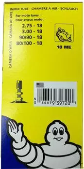 Michelin Motorradschlauch 18" ME Ventil TR4 (2.75-18/3.00-18)