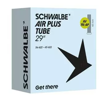 Schwalbe Fahrradschlauch AV19L Air Plus 54/65-622 AGV 40mm (AV19L-AP)