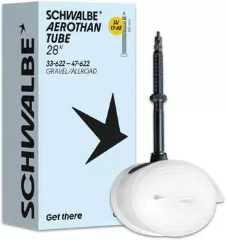 Schwalbe Aerothan SV17-AE Fahrradschlauch 28" (33/47-622) Presta 60mm (142671124)