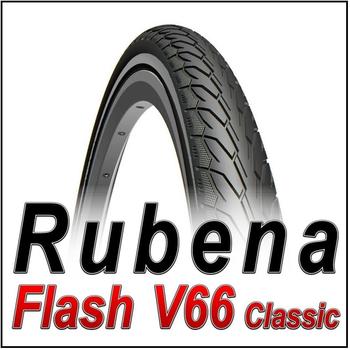 RUBENA Flash Fahrrad Bereifung, Schwarz, 28 x 1.60"" 42-622