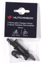 Hutchinson Tubeless Valve 44 Mm 2 Units One Size Black
