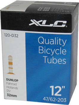 XLC Fahrradschlauch 12" mit Dunlop-Ventil (VT-D12)