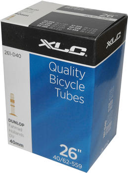 XLC Fahrradschlauch 26 x 1.5/2.5 40/62-559 DV 40 mm