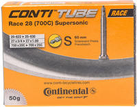 Continental 0181891, Continental Supersonic Rennradschlauch 700x20-25 60 mm