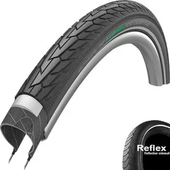Schwalbe RoadCruiser 28 x 2.00 (50-622) schwarz Reflex Plus E-25 Draht