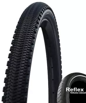 Schwalbe G-One Overland 365 Performance Addix 4-Season Race Guard TLEasy ECE-R75 45-622 Black+BlackReflex