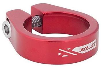 XLC Sattelstütz-Klemmring PC-B05 rot, Alu, mit Inbusschraube