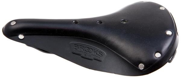 Brooks England Brooks B17 Standard Leder Sattel Fahrrad, B17 Standard, Farbe schwarz