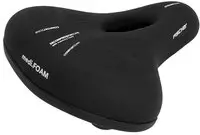 FISCHER FAHRRAD R.E.Med MEMORY FOAM Sattel Schwarz