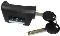AXA Akkuschloss Yamaha Downtube, schwarz