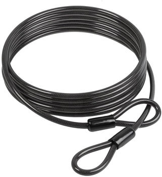 M-Wave S 10.50 L Padlock Cable Schwarz 10 x 5000 mm
