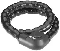 Abus 130623, Abus Kabelschloss Steel-O-Flex 950 Security Level 9 Farbe schwarz L&auml;nge