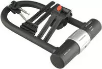 FISCHER Fahrrad B&uuml;gelschloss "FISCHER B&uuml;gelschloss inkl. Halterung" Packung, mit