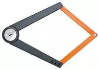AXA 57.301-0, AXA Foldable 800 Faltschloss, 100 cm L&auml;nge, 8 mm geh&auml;rteter Stahl,