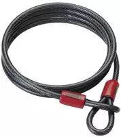 ABUS 25718, Abus Draht Cobra 8mm 200 cm Rot/Schwarz