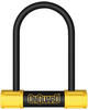 Onguard Bicycle Lock Combo Mini 8013C (ONG-8013C) Gelb/Schwarz