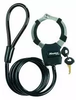 Master Lock Kabelschloss Street Cuff 8275EURDPROBLK Schwarz-Silber 1 m Schwarz-silber