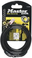 MASTER LOCK Spiral-Kabelschloss 8143 EURDPRO mit Zahlenkombination 1200 mm SB