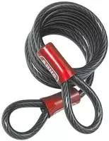 ABUS 12752, ABUS - Schlaufenseil 1850 - Fahrradschloss Gr 185 cm grau