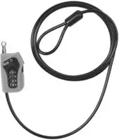 ABUS 52523, ABUS - Combiloop 205 - Fahrradschloss Gr 200 cm grau