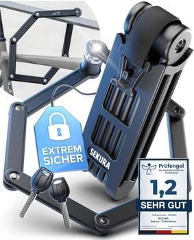 SEKURA Faltschloss 85cm