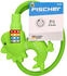 Fischer Kabelschloss Dinosaurier für Kinder, Zahlenschloss, 60 cm, grün (50659)