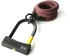 tex-lock Eyelet D-lock Bügelschloss mit Textilseil chateau red 120cm (31006006120)