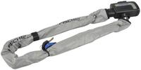 FISCHER Fahrrad Kettenschloss "FISCHER Fahrradschloss mit Reflexstreifen" Packung, 3
