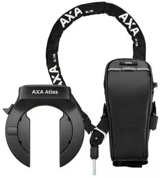 Axa-Basta Atlas Retractable Set inkl. ULC 130 Einsteckkette