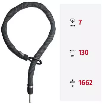 ABUS Adapter Chain Superior 7KS/130 black